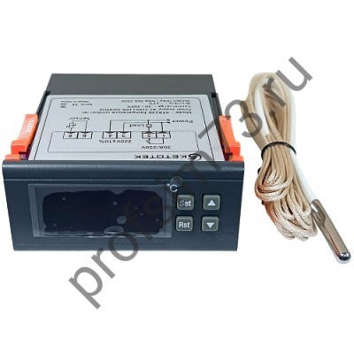 301-0010 Терморегулятор электронный KT8230,  30А от -30С до 300С