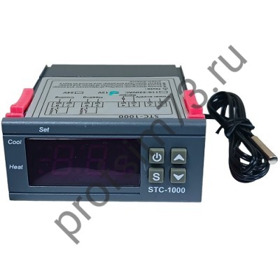 301-0029 Терморегулятор электронный STC-1000 (AC 12V) 10A, от -50С до 99С