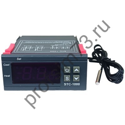 301-0030 Терморегулятор электронный STC-1000 (AC 110V-220V) 10A, от -50С до 99С