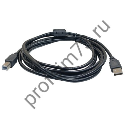 10208-0150 Кабель для принтера USB 2.0 Type-A - USB 2.0 Type-B (2.7м) с фильтром
