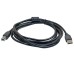 10208-0150 Кабель для принтера USB 2.0 Type-A - USB 2.0 Type-B (2.7м) с фильтром