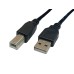 10208-0150 Кабель для принтера USB 2.0 Type-A - USB 2.0 Type-B (2.7м) с фильтром