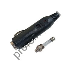 50100-4050 Штекер авто прикуривателя с предохранителем 15A и индикатором