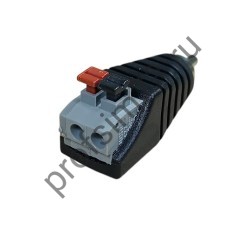 50100-2040 Штекер RCA кабельный, разъем типа "тюльпан" (быстрозажимной)