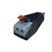 50100-2040 Штекер RCA кабельный, разъем типа "тюльпан" (быстрозажимной)