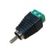 50100-2045 Штекер RCA кабельный, разъем типа "тюльпан" (с клеммной колодкой) папа