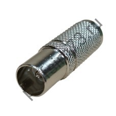 50100-0240 Штекер TV, F-штекер металл на кабель RG-6 накрутка