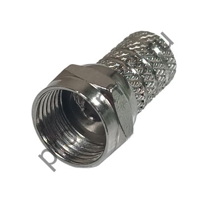 50100-0350 Штекер TV - F гайка RG-58 (металл)