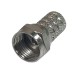 50100-0350 Штекер TV - F гайка RG-58 (металл)