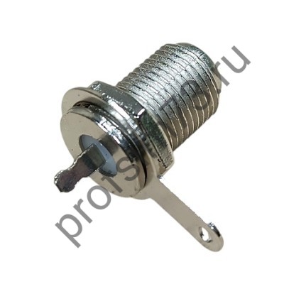 50100-0410 Штекер TV  F-гнездо на корпус с контактом L-20.1мм медь PROconnect 