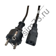 10200-2160 Кабель питания сетевой для ПК С13 (3м) 3*1 