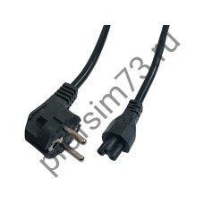 10200-1310 Кабель сетевой миккимаус - С5 (1м) кабель 3*0,75 (2*0,3) евровилка