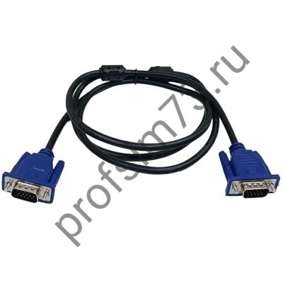 10201-0070 Кабель VGA -VGA  HD15M/HD15M (1.5м) ферритовые кольца