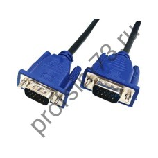 10201-0070 Кабель VGA -VGA  HD15M/HD15M (1.5м) ферритовые кольца