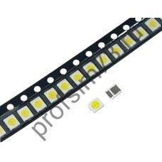 15000-0130 Светодиод SMD 2835  3V (холодный белый цвет) 1W, 350mA 
