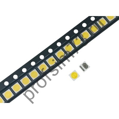 15000-0230 Светодиод SMD 3030, 3V (холодный белый) 1W, 300-350mA 
