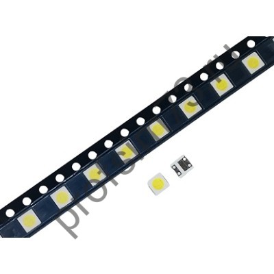 15000-0330 Светодиод SMD 3535, 3V (холодный белый) 1W, 120-130mA