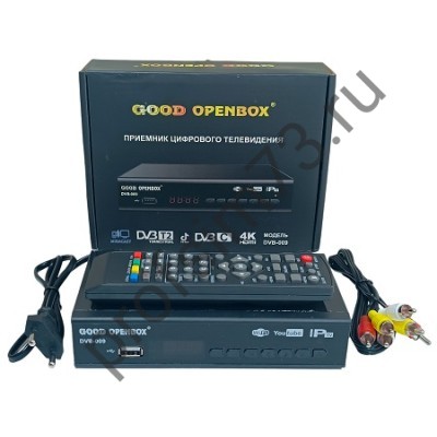 55000-0020 Приставка для цифрового ТВ GOOD OPENBOX DVB-009