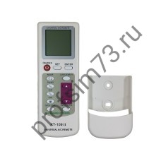 50010-2030 Пульт Д/У для кондиционера КТ-109 II с подставкой, универсальный (белый) 