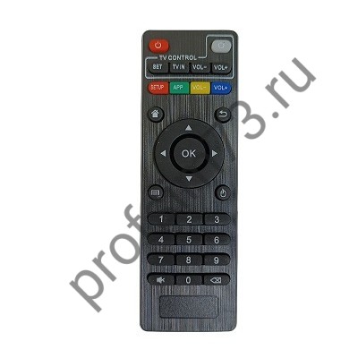 50010-3040 Пульт Д/У для Smart TV приставок MXQ PRO M8S V88/T95X/T9/X96, Android 4.4,  Box для IPTV универсальный