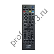 50010-1220 Пульт Д/У телевизора JVC RM-710R+ корпус RM-C2020 (черный) универсальный 