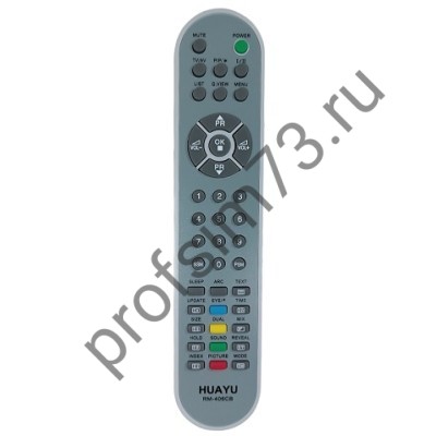 50010-0180 Пульт Д/У 6710V00126R, RM-406CB  телевизора LG  (серый) универсальный