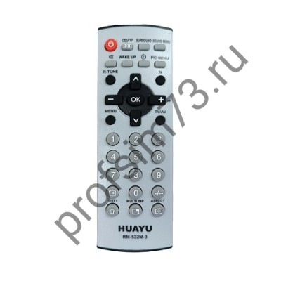 50010-1060 Пульт Д/У для телевизора PANASONIC RM-532M+ корпус EUR7717010 универсальный 
