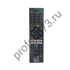 50010-0333 Пульт Д/У телевизора SONY RM-L1715 корпус RM-ED062 + YOU-TUBE, NETFLIX (черный) 