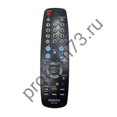 50010-0235 Пульт Д/У телевизора SAMSUNG универсальный  RM-L808 корпус BN59-00676A (черный) 