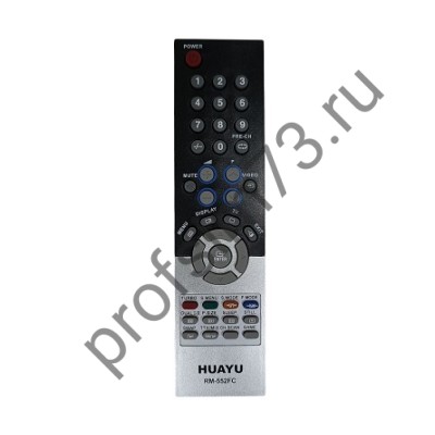50010-0470 Пульт Д/У телевизора SAMSUNG RM-552FC корпус AA59-00370A универсальный (черный) 