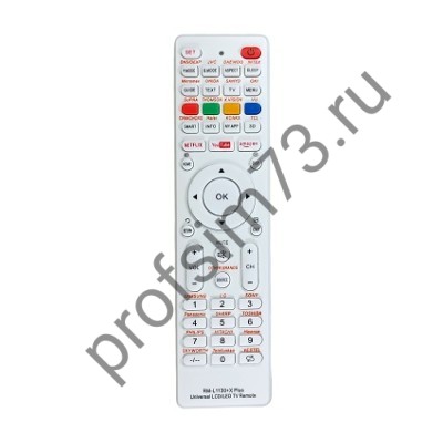 50010-0015 Пульт Д/У  RM-L1130+X универсальный для телевизора (белый)