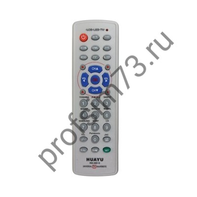 50010-0050 Пульт Д/У RM-36E+S  для телевизора универсальный программируемый (серый)