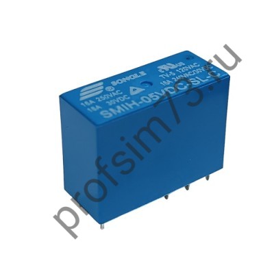 20000-3062 Реле SMIH-05VDС-SL-C (5v) 16A/250V  