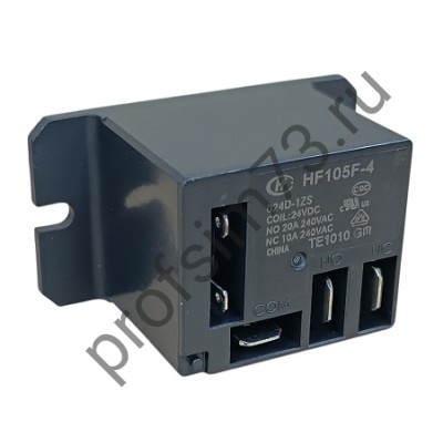 20005-0370 Реле силовое HF105F-4/024D-1ZS/24VDC, 20A/240VAC (24v)