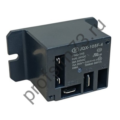 20005-0380 Реле силовое JQX-105F-4/024D-1HS, 30A/240VAC (24v)