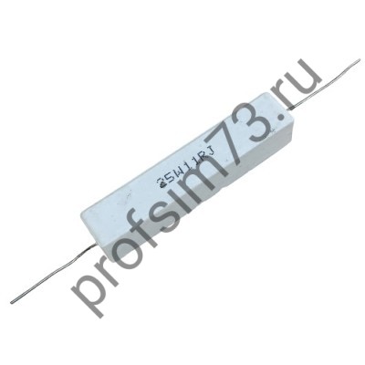60020-0010 Резистор керамический проволочный  25W11RJ (60*10мм) 