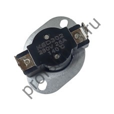 316-0642 Термодатчик KSD302 (25A/250V) 140°
