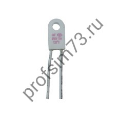 315-3135 Термопредохранитель RH 135С 15А 250V с проводами (керамика,"подкова")