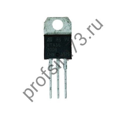10500-0610 Симистор BTA16-800B  16A 800V  (TO-220AB)
