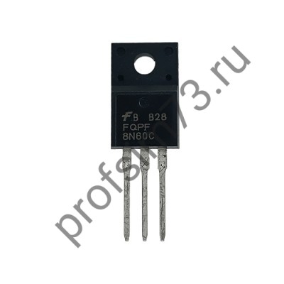 10601-3210 Транзистор FQPF8N60C (TO-220F) 