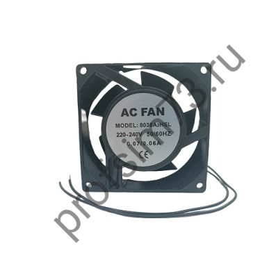 299-0040 Вентилятор (80*80*38мм)  220-240V FM8038A2HSL, AC FAN (металл)
