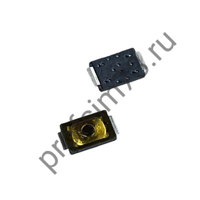 12000-0040 Кнопка тактовая SMD (3*2*0,6) 2pin  мембранная, желтая 