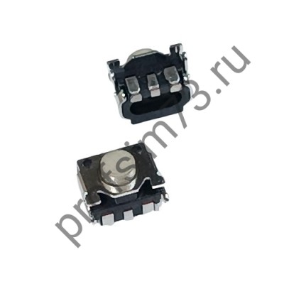 12000-0420 Кнопка тактовая SMD TS-3501 (4*3*3.4) TS-036C 3pin, боковая