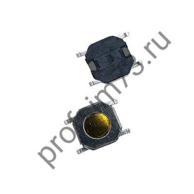 12000-0460 Кнопка тактовая SMD IT-1187N (4*4*1) 4pin, мембранная