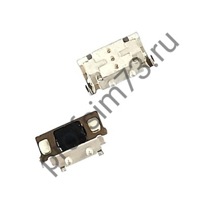 12000-1070 Кнопка тактовая SMD IT-1198E (6*3*3.5) боковая 4pin, черная