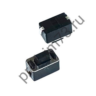 12000-1165 Кнопка тактовая SMD IT-1101NE-H (6*3*5) черная