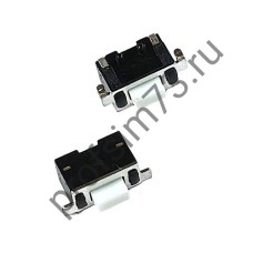 12000-1175 Кнопка тактовая SMD IT-1198 (6*3*5) 4 pin боковая, черная