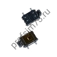 12000-1260 Кнопка тактовая SMD KAN0647-1015B (6*4) 4pin, боковая