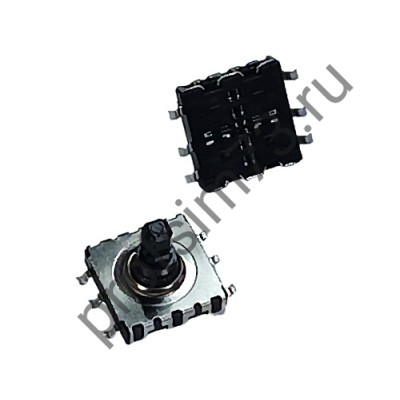 12000-2000 Кнопка тактовая-джойстик SMD (10*10*9) 6pin, (5 положений) 