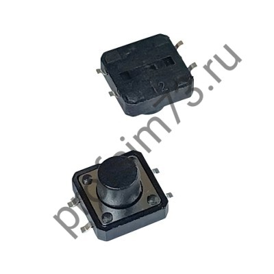 12000-3130 Кнопка тактовая SMD IT-1102 (12*12*8) 4pin, черная